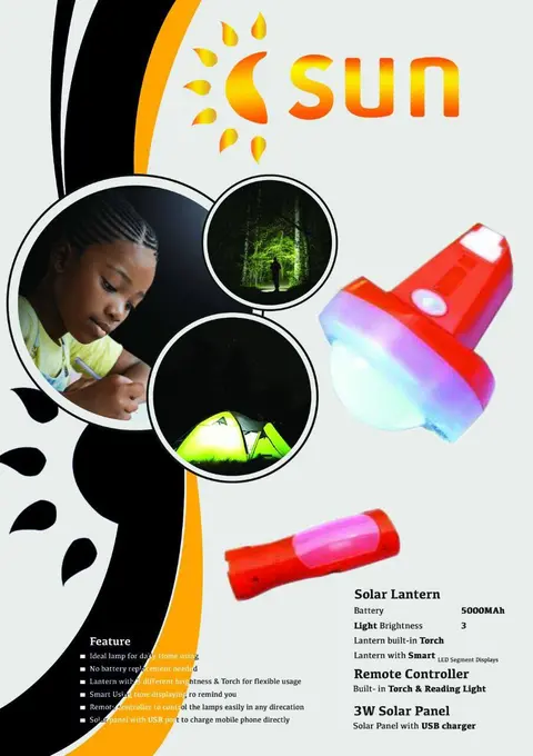 SUN-0001X Solar Lantern