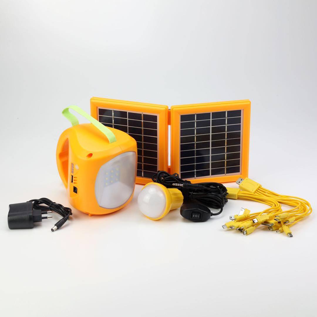 Universal Solar Lantern with Bulb - 14-Piece LED-SKD